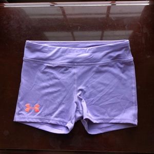 Girls under armor shorts